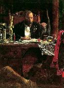 Thomas Eakins Portrait of Professor Benjamin H Rand oil on canvas